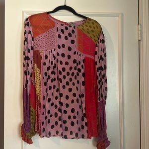 Anthropologie peasant shirt